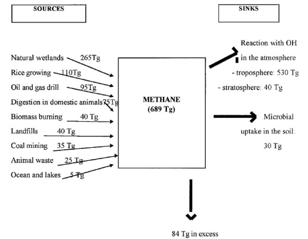 Figure 2b Methane Balance 